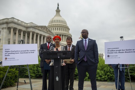 Ilhan Ohmar and Representatives Holds Press Confernece on Food Crisis, Washington, District of Columbia, United States - 14 Jun 2022
