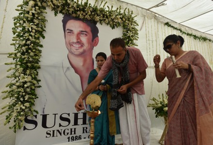 Actor Sushant Singh Rajput Fans Organized A Prayer Meeting On His Second Death Anniversary, New Delhi, DLI, India - 14 Jun 2022