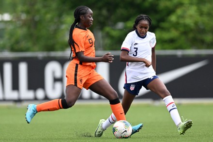 The Netherlands U15 - United States U15, Women's International Friendly, Schalkhaar, The Netherlands - 10 Jun 2022