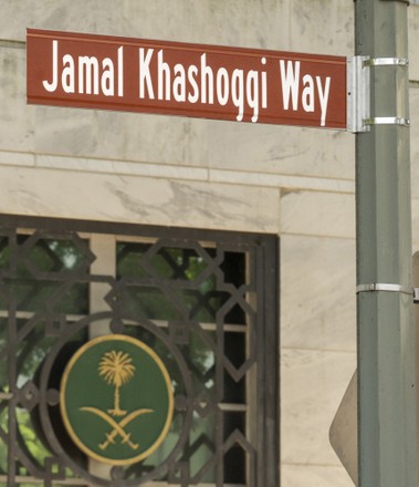 Unveiling of Street Sign Named After Washignton Post Journalist Jamal Khashoggi, Washington, District of Columbia, United States - 15 Jun 2022