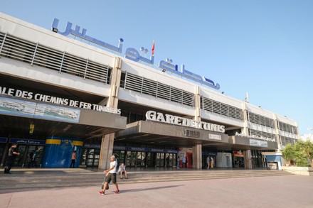 Tunis Train Station Gare De Tunis Editorial Stock Photo Stock Image