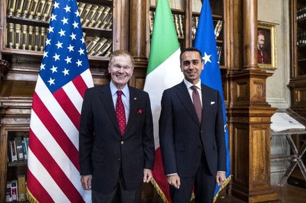 Italian Foreign Minister Di Maio meets NASA Administrator Nelson, Rome, Italy - 16 Jun 2022