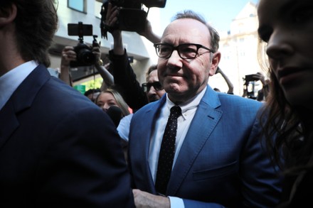 Kevin Spacey arrives at Westminster Magistrates Court in London, England - 16 Jun 2022