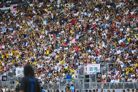 Ronaldinho team v Roberto Carlos team, The Beautiful Game 2022, DRV Pink Stadium, Fort Lauderdale, Florida, USA - 18 Jun 2022