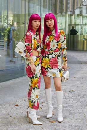 Milan Fashion Week Street Style before Etro fashion show Day 3, Milan, Italy - 19 Jun 2022