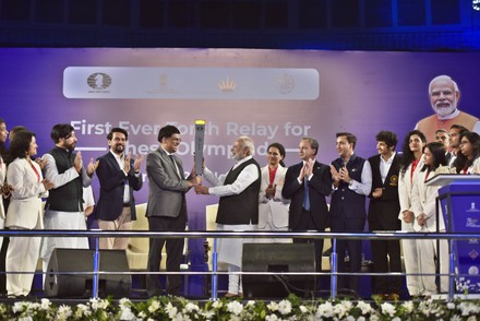 PM launches 1st ever Chess Olympiad Torch Relay