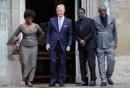 Belgium  hands over Congolese independence leader's last remain to his family, Brussels - 20 Jun 2022