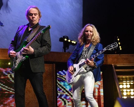 Styx in concert, The Live and Unzoomed Tour at The iTHINK Financial Amphitheatre, West Palm Beach, Florida, USA - 19 Jun 2022