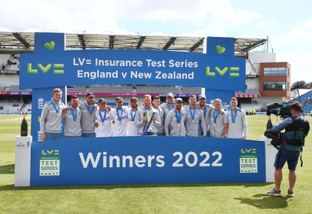 England v New Zealand, LV= Insurance Test Series, Third Test, Day Five, International Cricket, Headingley, Leeds, UK - 27 Jun 2022