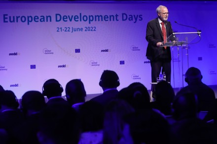 European Development Days 2022 in Brussels, Belgium - 21 Jun 2022