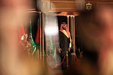 Saudi Crown Prince Mohammed bin Salman visit to Jordan, Amman - 21 Jun 2022