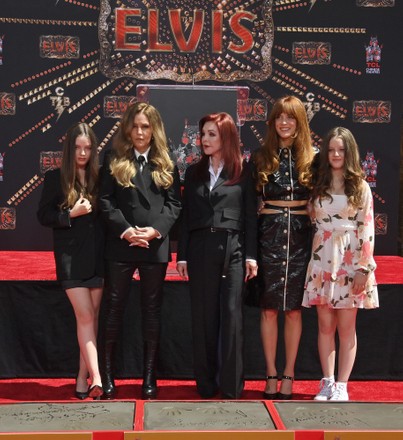 Elvis Family Handprint Ceremony, Los Angeles, California, United States - 21 Jun 2022
