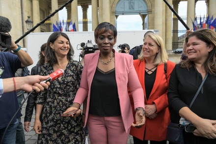 New Members of the National Assembly arrive, Paris, France - 21 Jun 2022