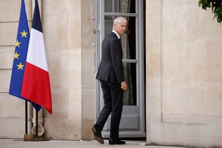 French President Macron meets Franck Riester in Paris, France - 22 Jun 2022