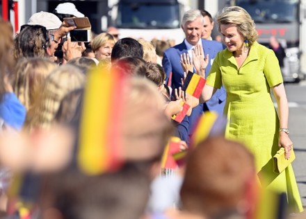 Royal Couple Visit Limburg Province, Borgloon, Belgium - 22 Jun 2022