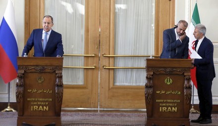 Russian foreign minister Lavrov visits Iran, Tehran, Iran Islamic Republic Of - 23 Jun 2022