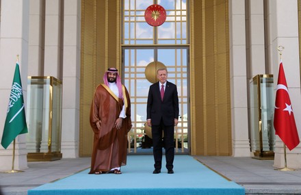 Turkey Ankara President Saudi Arabia Crown Prince Meeting - 22 Jun 2022