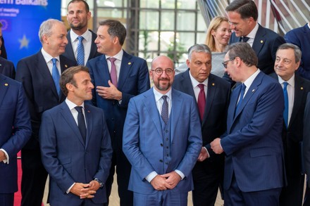 European Council - Eu Western Balkan Summit Meeting Thursday, Brussels, Belgium - 23 Jun 2022