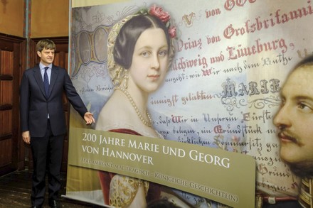 200 years of Marie and George of Hanover, Pattensen, Lower Saxony, germany - 12 Apr 2018