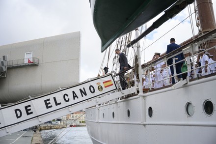 Spanish King Felipe VI visits Juan Sebastian Elcano School, Santander, Spain - 23 Jun 2022