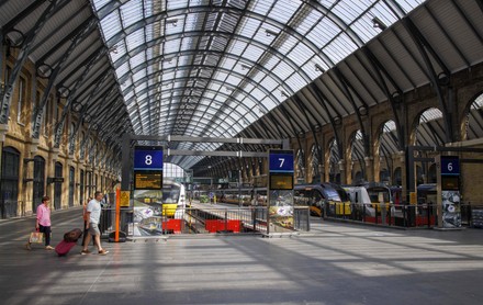 National Rail strike Day two, Euston, London, UK - 23 Jun 2022