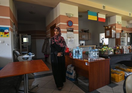 Nobel Laureate Tawakkol Karman Visits Shelter For Ukrainian Refugees In Rzeszow, Poland - 23 Jun 2022