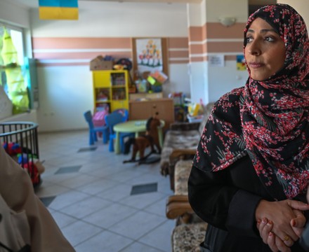 Nobel Laureate Tawakkol Karman Visits Shelter For Ukrainian Refugees In Rzeszow, Poland - 23 Jun 2022