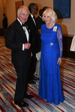 Prince Charles and Camilla Duchess of Cornwall host the Commonwealth Heads of Government Dinner at the Marriott Hotel, Kigali, Rwanda - 24 Jun 2022
