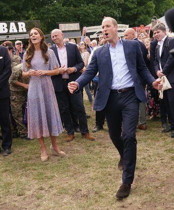 Prince William and Catherine Duchess of Cambridge visit to Cambridge, UK - 23 Jun 2022