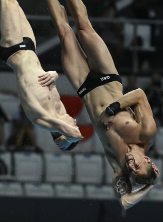 Timo Barthel Lars Ruediger Germany Compete Editorial Stock Photo