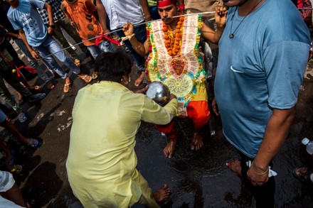 People Celebrating Tamil Festival Lombhi Known Editorial Stock Photo