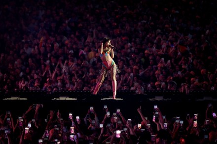 Brazilian Singer Anitta Performs On Fourth Editorial Stock Photo