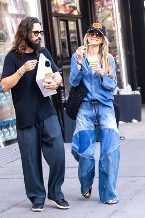 Heidi Klum and Tom Kaulitz out and about in Soho, New York, USA - 26 Jun 2022