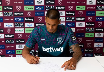 West Ham United Player Signing, Football, Rush Green Training Ground, London, UK - 27 Jun 2022