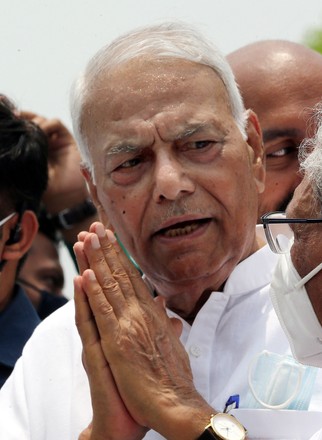 Former union minister and opposition's presidential candidate Yashwant Sinha files nomination for presidential polls, New Delhi, India - 27 Jun 2022