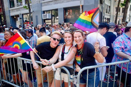 2022 NYC Pride Parade, New York, USA - 26 Jun 2022 Stock Pictures ...