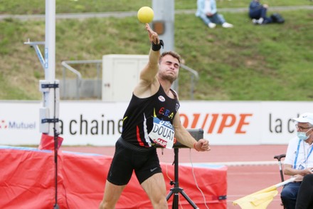 Pierre Douat Shot Put Decathlon During Editorial Stock Photo - Stock ...