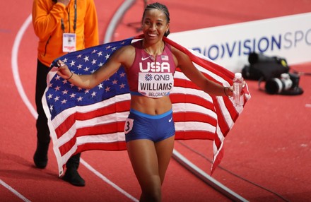 Kendell Williams Usa 800 M Pentathlon Editorial Stock Photo - Stock ...