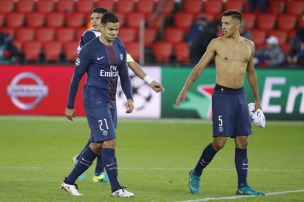 Hatem Ben Arfa Psg Marcos Aoas Editorial Stock Photo - Stock Image