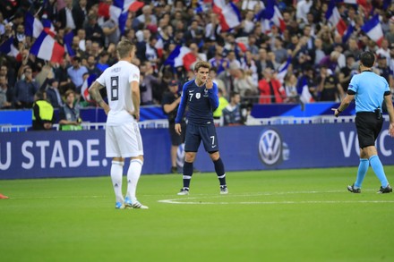 Antoine Griezmann Fra Scored Goal Celebration Editorial Stock Photo