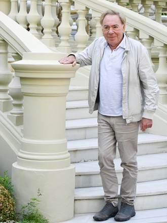Sir Andrew Lloyd Webber and Antonio Banderas photocall, Mandarin Oriental Ritz hotel, Madrid, Spain - 27 Jun 2022