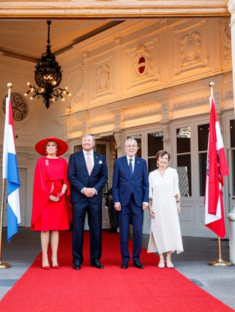 Dutch Royals make state visit to Austrian President, Day 1, Vienna, Austria - 27 Jun 2022