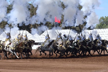 Morocco Rabat Horse Show Fantasia - 27 Jun 2022