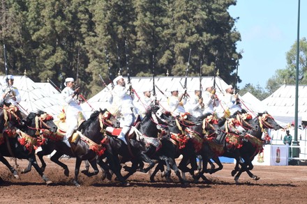 Morocco Rabat Horse Show Fantasia - 27 Jun 2022