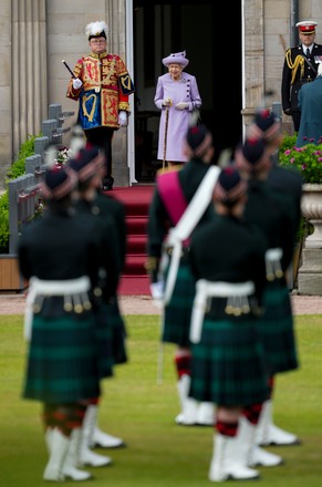 Armed Forces Act of Loyalty Parade, Palace of Holyroodhouse, Edinburgh, Scotland, UK - 28 Jun 2022