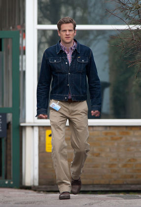 Adam Astill out and about in London, Britain - 22 Mar 2011