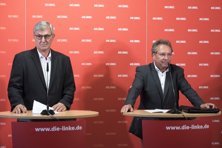 Press conference of the party The Left in Berlin, berlin, berlin, germany - 28 Aug 2017