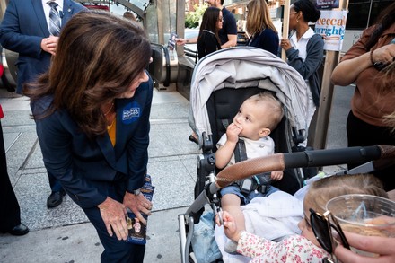 NY Governor Kathy Hochul Campaigning in New York, US - 28 Jun 2022