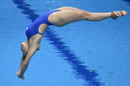 「Caroline Kupka Norway Competes Womens 1m」のエディトリアル写真素材 - 画像素材