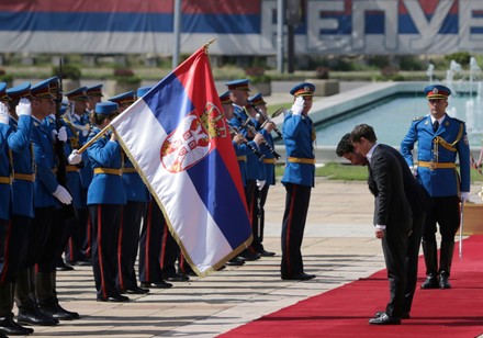 Montenegro's Prime Minister Dritan Abazovic visits Serbia, Belgrade - 29 Jun 2022